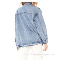 Oversized Style Fashion Lady Denim Jackets